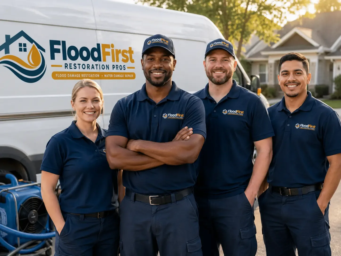 Flood Damage Restoration company in Saint Benedict, OR